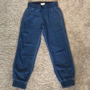 ARITZIA DENIM JOGGERS